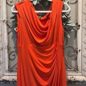 Beautiful new with tags melon Ralph Lauren dress, size 14